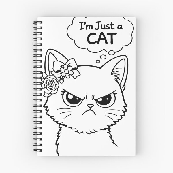 Item preview, Gatto Scontroso designed and sold by Arte Cartoon From TagTeam Group.