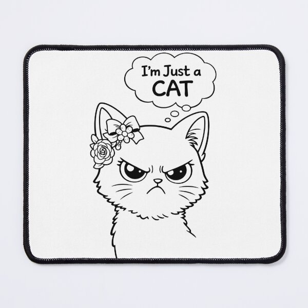 Item preview, Gatto Scontroso designed and sold by Arte Cartoon From TagTeam Group.