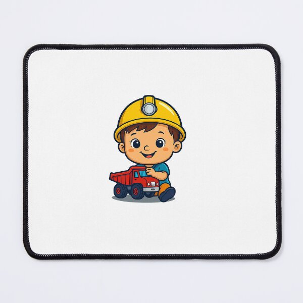 Item preview, Little baby playing with a truck designed and sold by Little Miner Co.