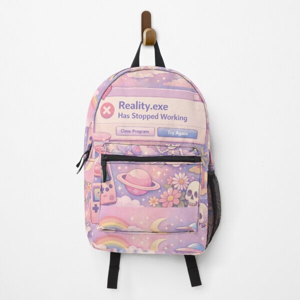 Item preview, Reality exe Has Stopped Working Aesthetic Collage designed and sold by Mauswohn.