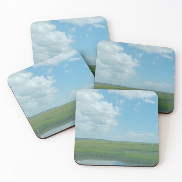 Item preview, Blue Sky Marsh Photo designed and sold by chucktownjax.