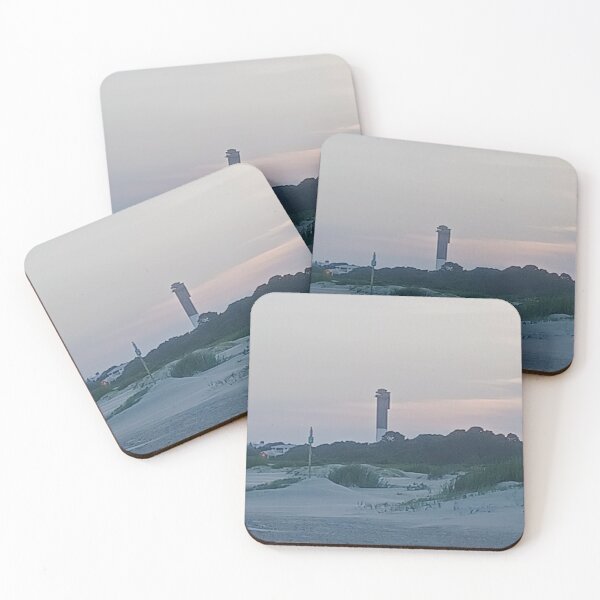 Item preview, Charleston Light Lighthouse Sunset Photo designed and sold by chucktownjax.