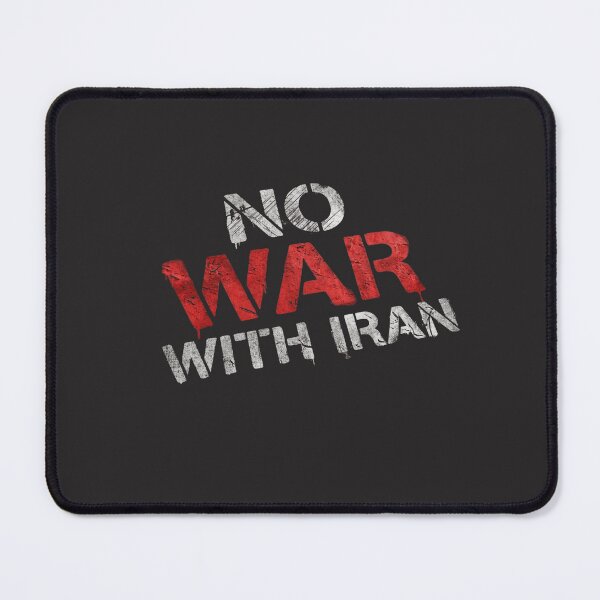 Item preview, No War With Iran Anti War Peace Protest Political Graphic T-Shirt designed and sold by FormalDehyena.