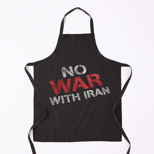 Item preview, No War With Iran Anti War Peace Protest Political Graphic T-Shirt designed and sold by FormalDehyena.