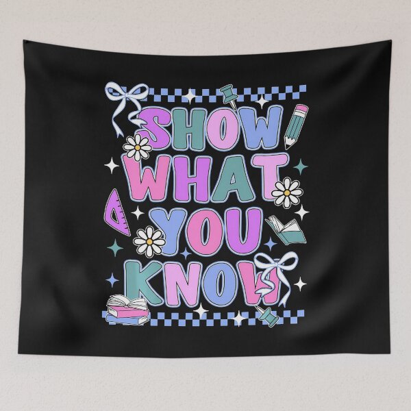 Item preview, Show What You Know Testing Day designed and sold by yartyartyart.