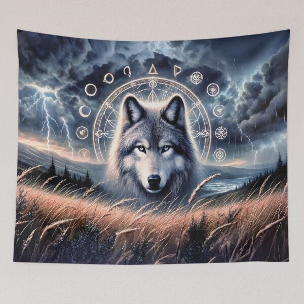 Item preview, Spirit of the Wolf designed and sold by JacquiTaylorArt.