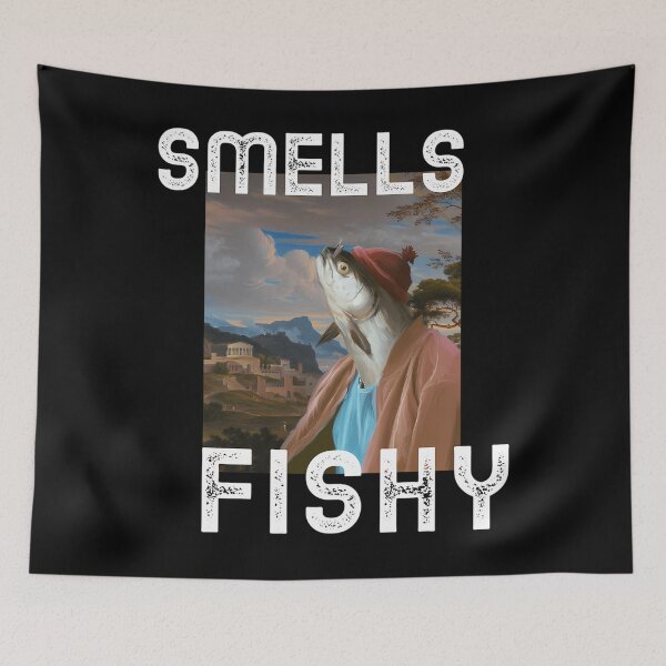 Item preview, Smells Fishy Funny Renaissance Parody designed and sold by ebvpidzsnt52.