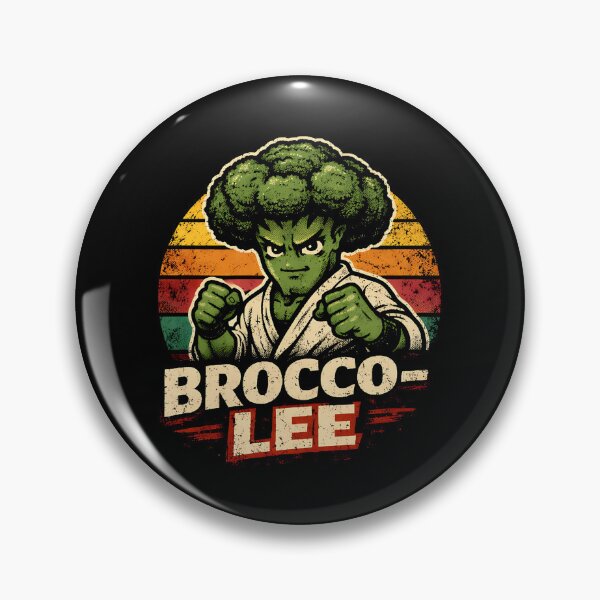 Item preview, Brocco-Lee Funny Food Puns designed and sold by DemureArtsy.
