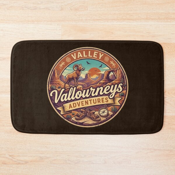 Item preview, Valley Vallourneys Adventures – Desert Exploration Emblem designed and sold by Dogandesighn.