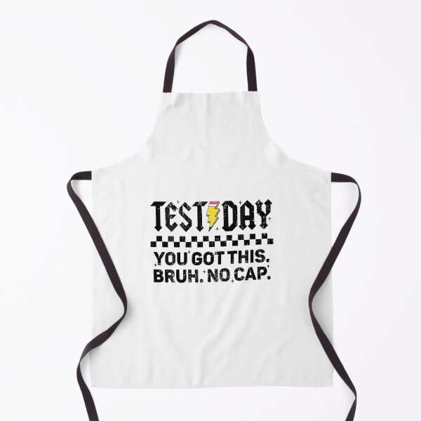 Item preview, Test Day You Got This Bruh No Cap designed and sold by yartyartyart.