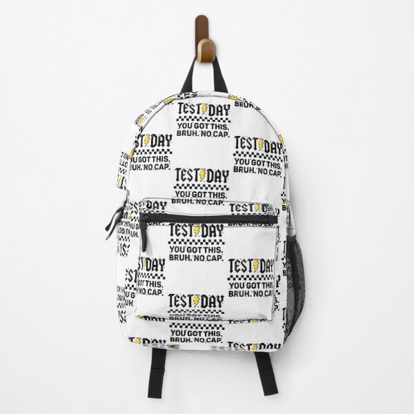 Item preview, Test Day You Got This Bruh No Cap designed and sold by yartyartyart.
