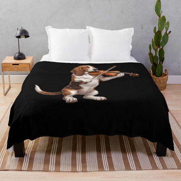 Item preview, Basset Hound Playing Viloin Player Violinist Dog Lover designed and sold by TerryConnells.