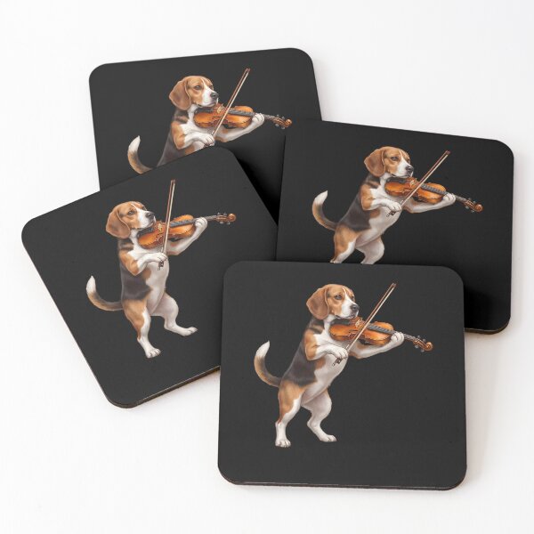 Artikelvorschau, Beagle spielt Violine, Geiger, Hundeliebhaber entworfen und verkauft von TerryConnells.