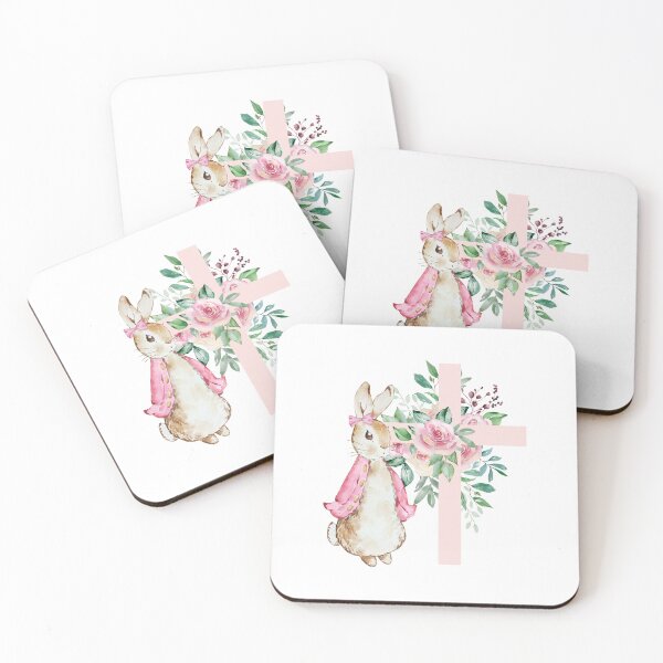Item preview, Pink Peter Rabbit Happy Easter designed and sold by SvetlanaArt.