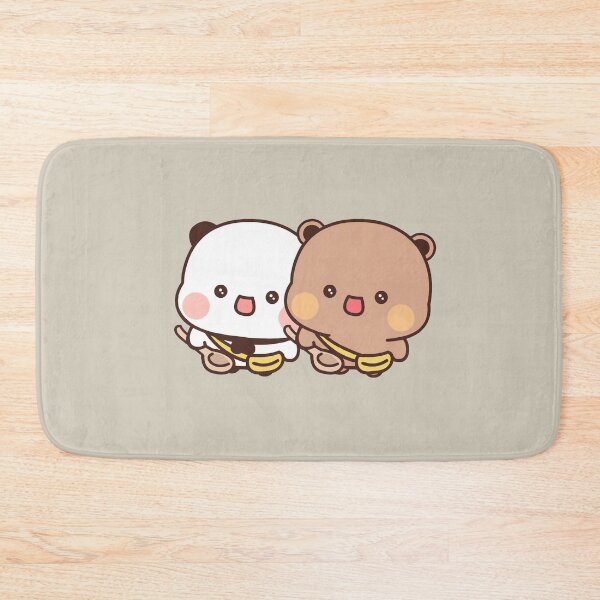 Item preview, Bubu and Dudu Dating Bear | Cute Bear Couple | Panda Yier | Bubu Brownie Bear designed and sold by valeriehsin.