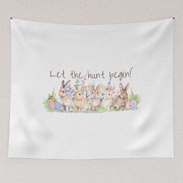 Item preview, Easter Eggs & Bunnies Let the hunt begin designed and sold by AussieMomma.