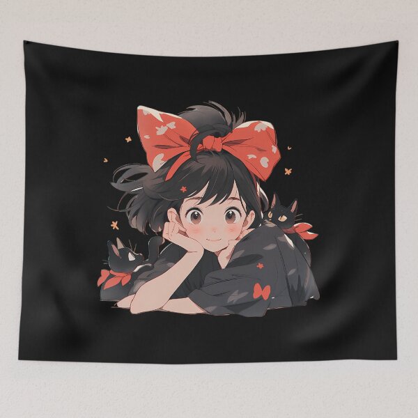 Item preview, Kiki And Her Cat designed and sold by AndiMarketing.