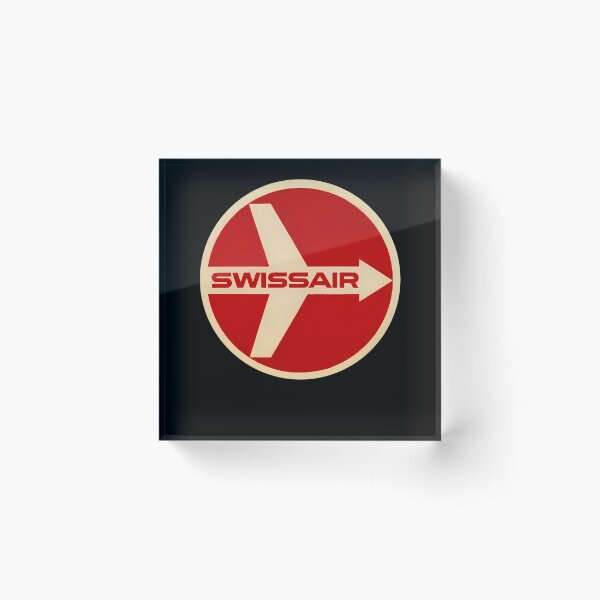 Item preview, Swiss Air round circle luggage designed and sold by IQVasja.