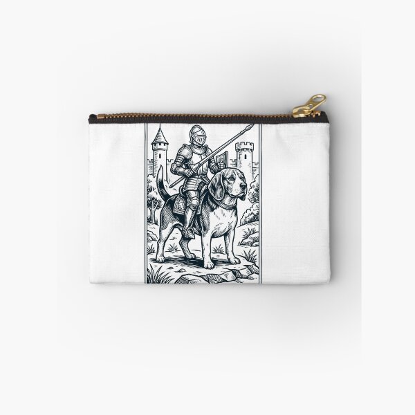 Item preview, Vintage Knight Beagle Rider Grimdark Medieval Dog Lover designed and sold by DoodleTortle.