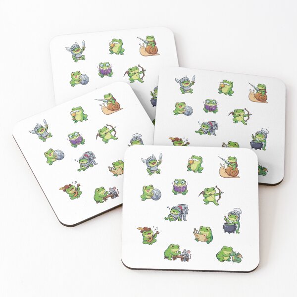 Item preview, RPG Frog sticker pack designed and sold by AliveStyle.