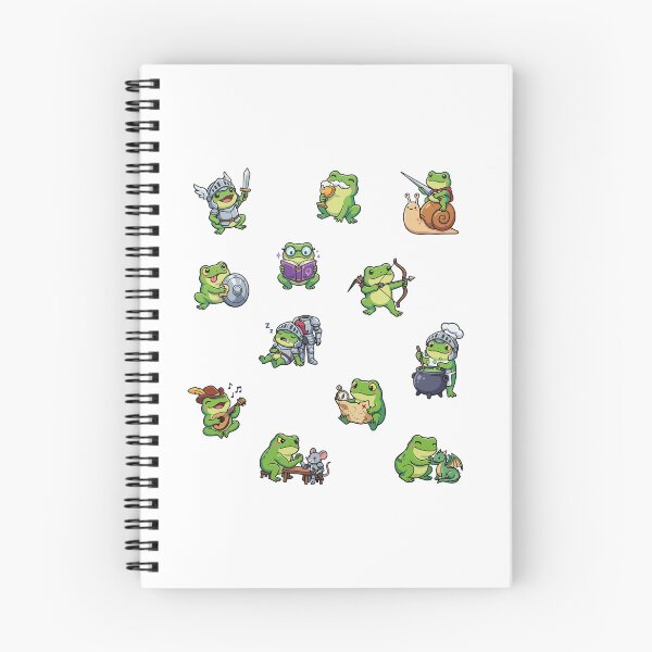 Item preview, RPG Frog sticker pack designed and sold by AliveStyle.