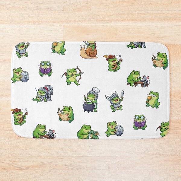 Item preview, RPG Frog sticker pack designed and sold by AliveStyle.