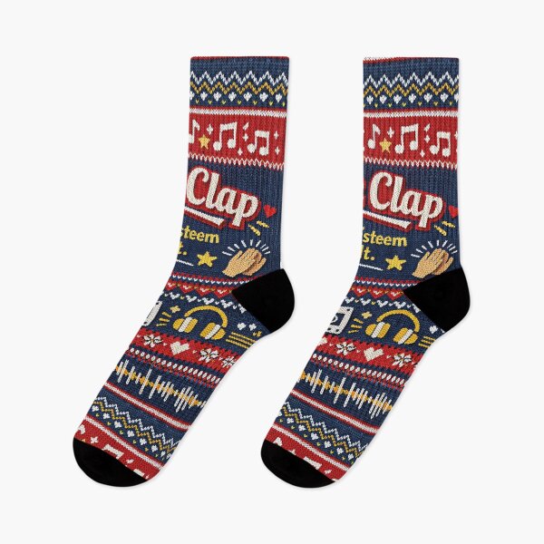 Item preview, Please Clap Self Esteem Music Humor Knitting Pattern designed and sold by Mauswohn.