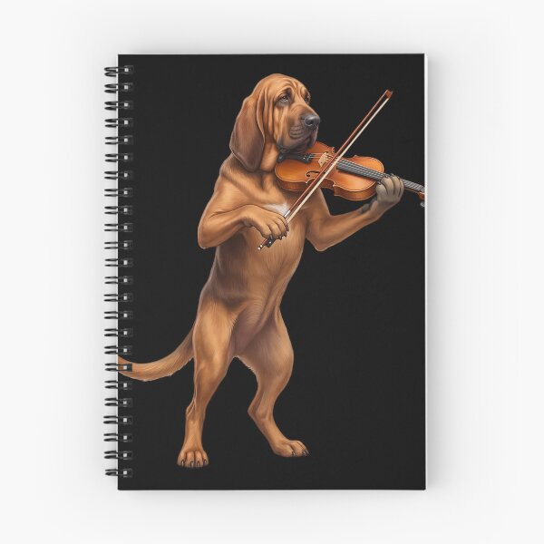 Item preview, Bloodhound Playing Viloin Player Violinist Dog Lover designed and sold by TerryConnells.