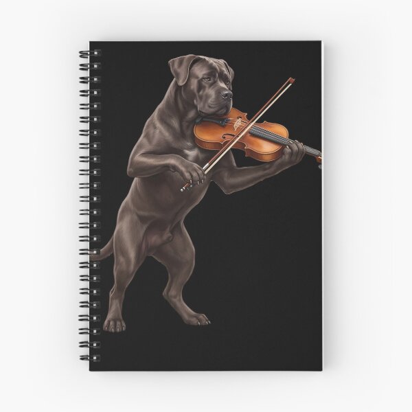 Item preview, Cane Corso Playing Viloin Player Violinist Dog Lover designed and sold by TerryConnells.