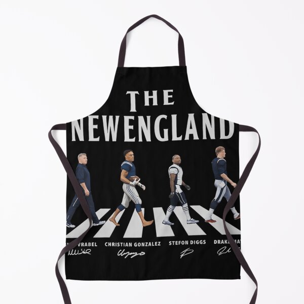 Item preview, Mike Vrabel Drake Maye Kayshon Boutte Football designed and sold by OGXStore.