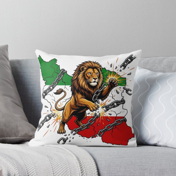 Item preview, Persian Lion Breaking Chains – Freedom Iran Symbol designed and sold by HeleDesign1983.