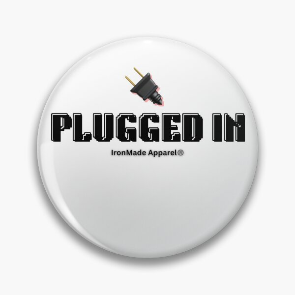 Item preview, Plugged In Electrician Shirt – Funny Electrician T-Shirt for Electrical Workers, Linemen & Tradesmen Humor Tee designed and sold by IronMade Apparel.