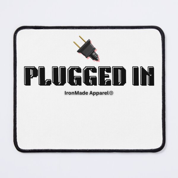 Item preview, Plugged In Electrician Shirt – Funny Electrician T-Shirt for Electrical Workers, Linemen & Tradesmen Humor Tee designed and sold by IronMade Apparel.
