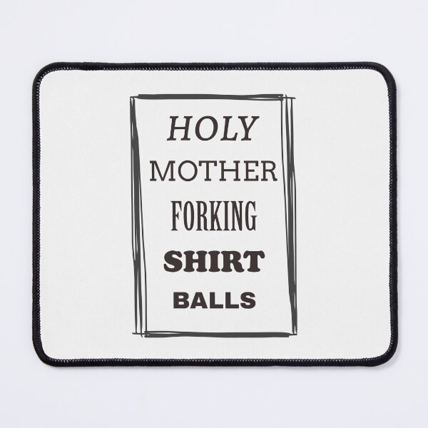 Item preview, Holy mother forking shirt balls designed and sold by ClanRaeDesign.