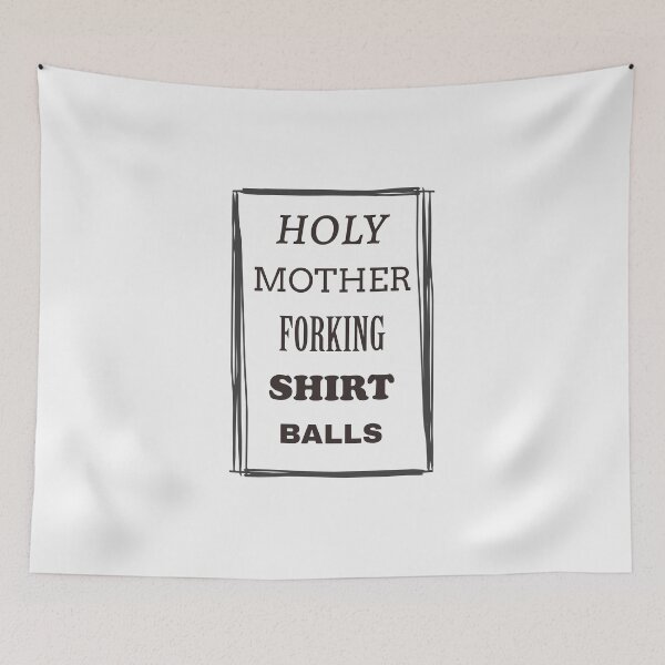 Item preview, Holy mother forking shirt balls designed and sold by ClanRaeDesign.