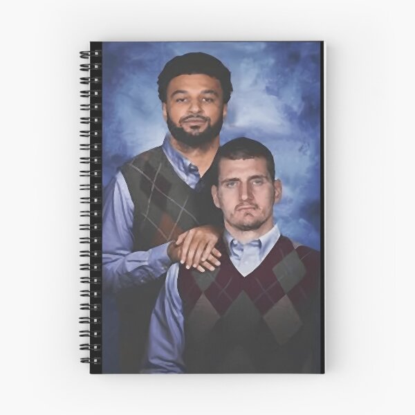 Item preview, Nikola Jokic Jamal Murray Denver designed and sold by AnuradhaDubey.