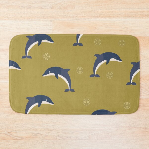 Item preview, Dolphins on green designed and sold by reneesillus.