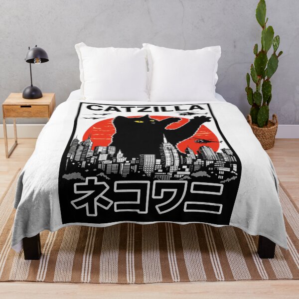 Item preview, Catzilla – Giant Cat Kaiju Art designed and sold by DesigOnex.