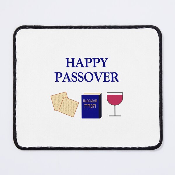 Item preview, Happy Passover - matzoh haggadah wine glass designed and sold by Inspirationmotivation.