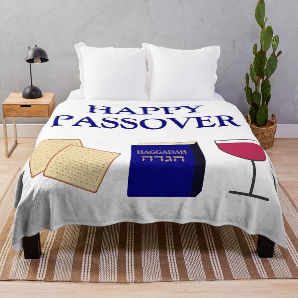 Item preview, Happy Passover - matzoh haggadah wine glass designed and sold by Inspirationmotivation.