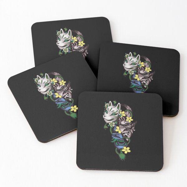 Item preview, Traditional Japanese Kitsune and Hannya Mask Design Vol.2 designed and sold by Bspaces.