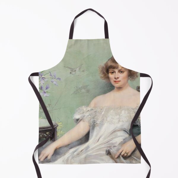 Item preview, Young Woman with Flowers designed and sold by SharonTheFirst.