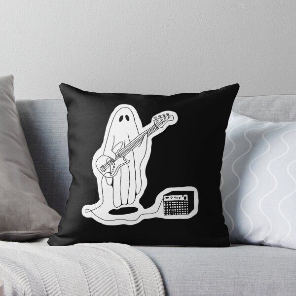Item preview, Sheet Ghost Playing Bass  designed and sold by Retro Canvas.
