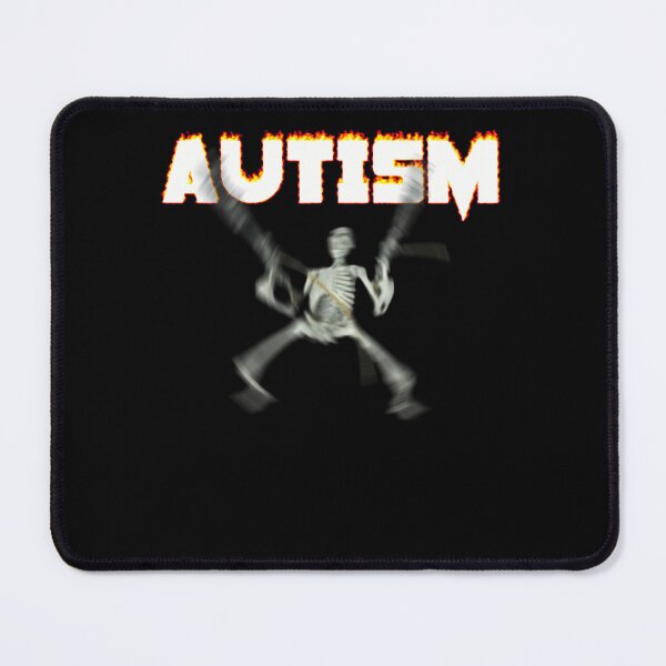 Item preview, Autism Skeleton Meme designed and sold by RomainFathi.
