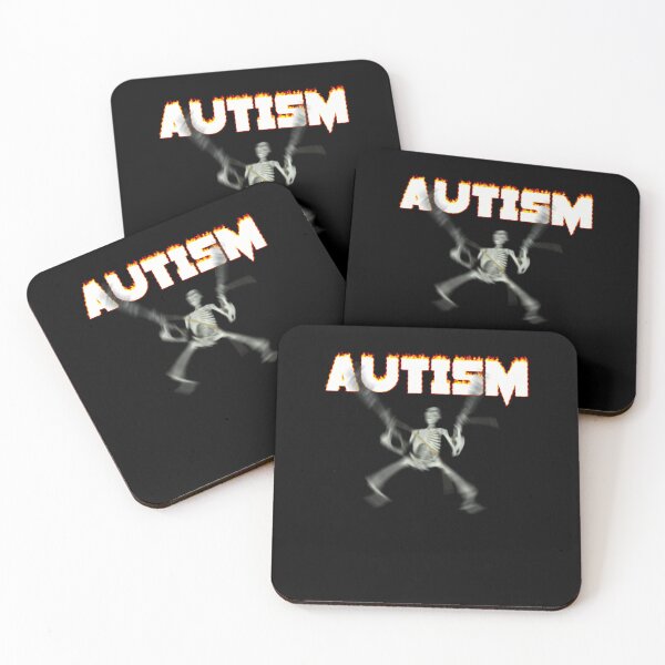 Item preview, Autism Skeleton Meme  designed and sold by RomainFathi.