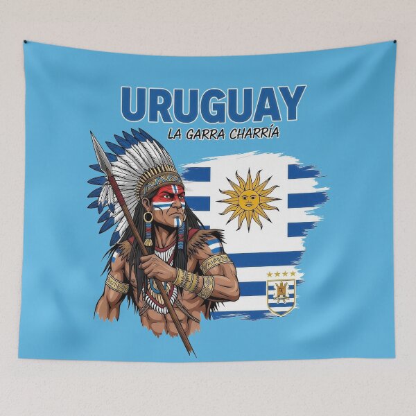 Item preview, Uruguay Soccer Majestic Sun designed and sold by Majorprint.