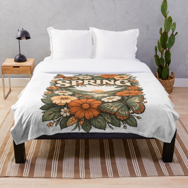 Aperçu de l'œuvre Design floral printanier vintage créée et vendue par DKunic.