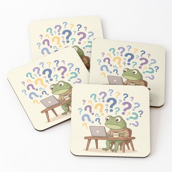 Item preview, Overthinking Frog Meme | Funny Anxiety Frog, Introvert Humor, Relatable Meme T-Shirt & Sticker  designed and sold by ZyxDes.