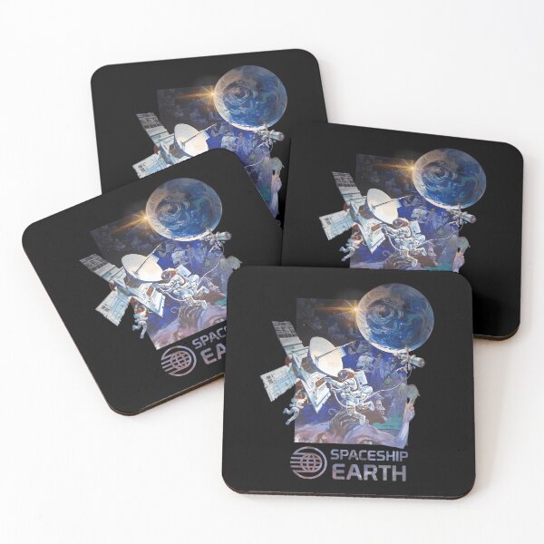 Item preview, Our Spaceship Earth designed and sold by Retro Canvas.