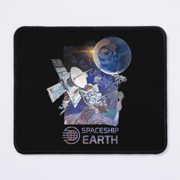 Item preview, Our Spaceship Earth designed and sold by Retro Canvas.